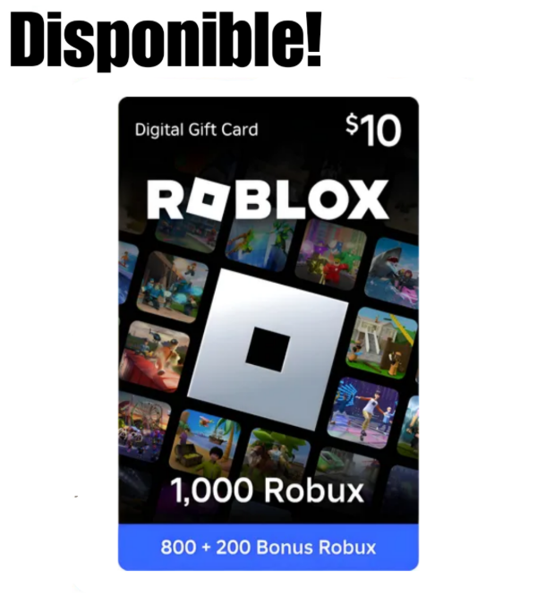 Producto - Gift Card Roblox 1000 Robux