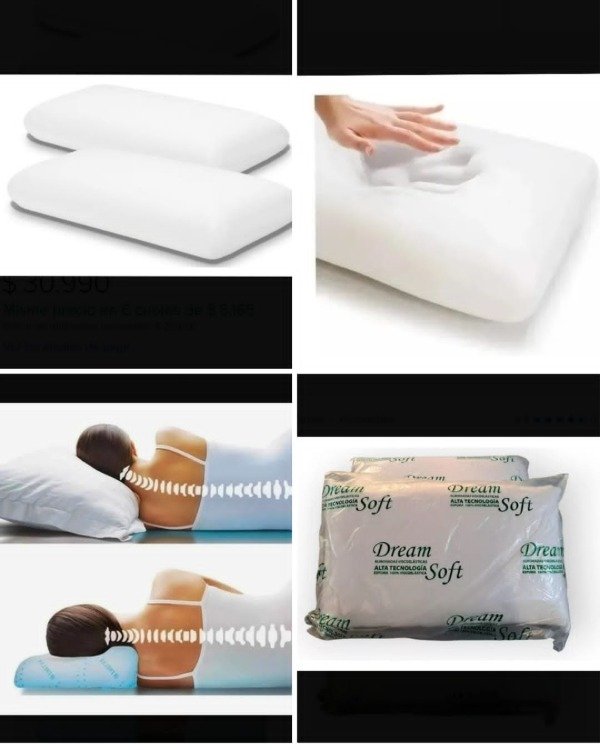 Producto - ALMOHADA VISCOELASTICAS DREAM SOFT
