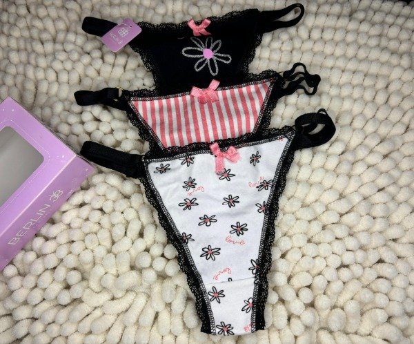 Producto - Pack de bombachas puntilla Berlín