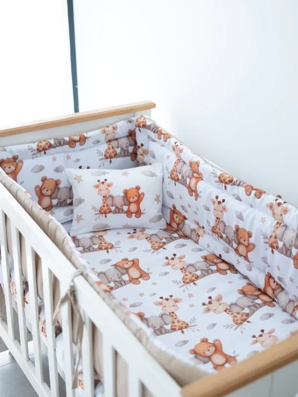 Producto - SET DE ALCOLCHADO, CHICHONERA, ALMOHADON Y SABANAS