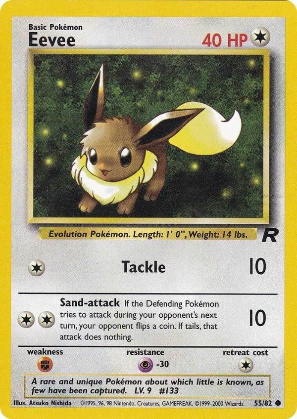 Producto - Eevee (55/82) [Team Rocket Unlimited]