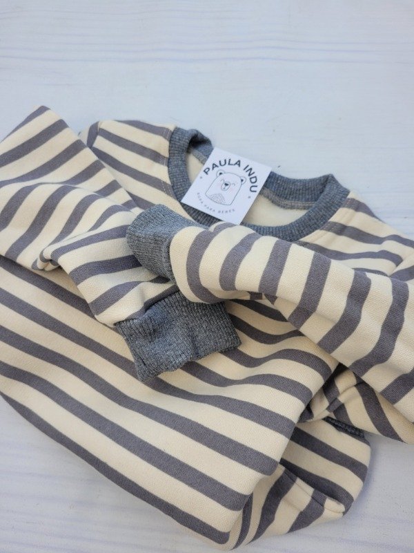 Producto - BUZO FRISA UNISEX RAYA GRIS - transferencia 13.251 - 0