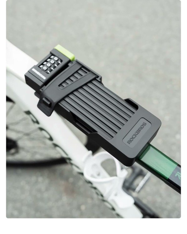 Producto - Candado Plegable Rockbros Heavy Duty 120cm Combinación y Acero de 8.53mm(7) - 1