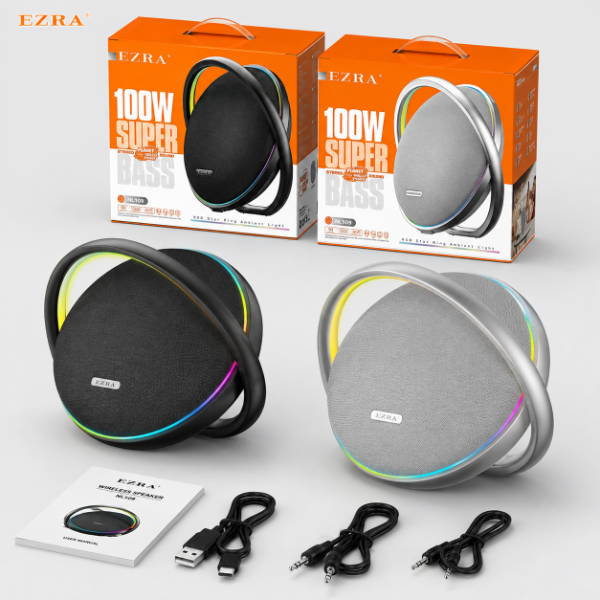 Producto - Parlante Inalámbrico Ezra NL109 100W Diseño Futurista Sonido Premium NL109. - 0