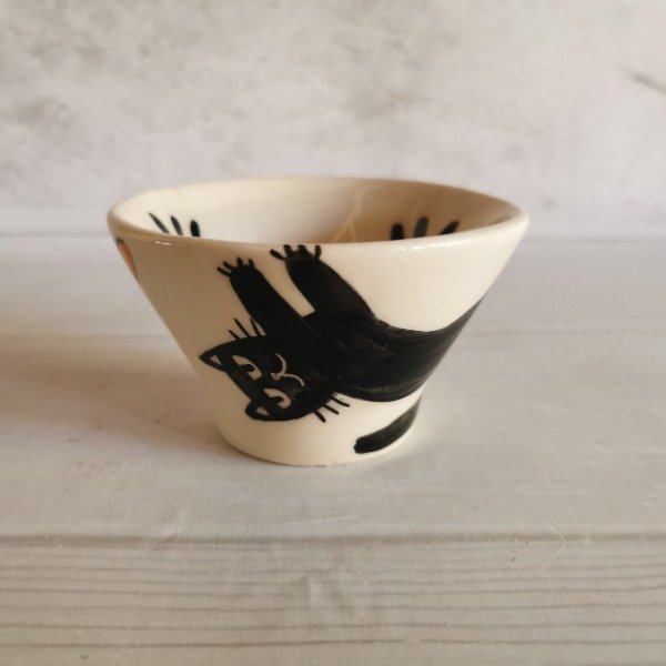 Producto - Cuenco dips Gatos Negro y Carey