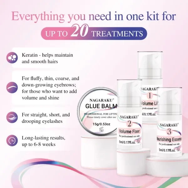 Producto - KIT COMPLETO LIFTING + TINTE - NAGARAKU - 2