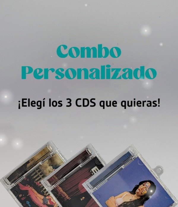 Producto - Combo Personalizado: 3 CDs a elección