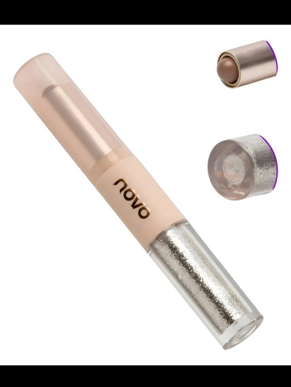 Producto - Sombra en barra y glitter líquido dos en uno novo