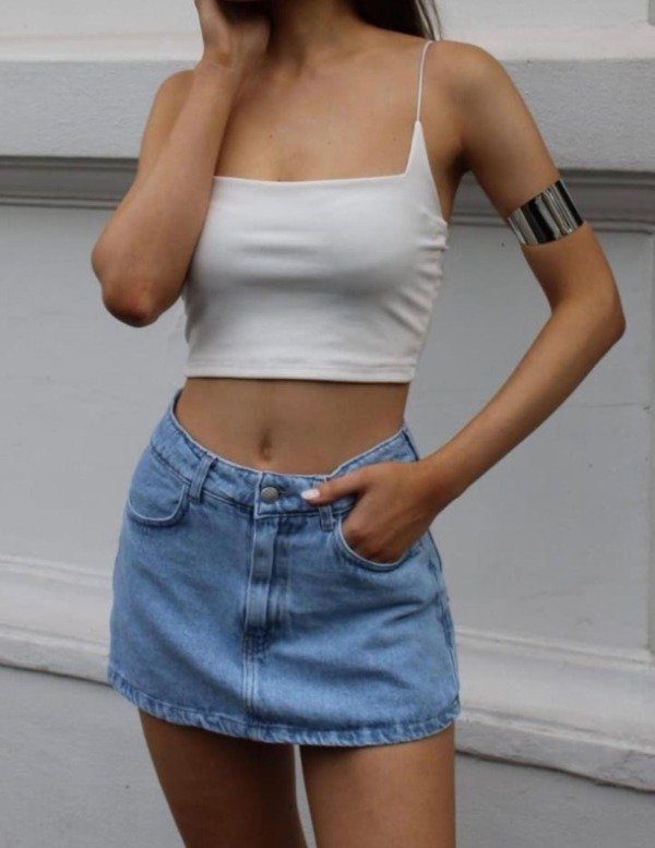 Producto - SHORT  POLLERA JEANS