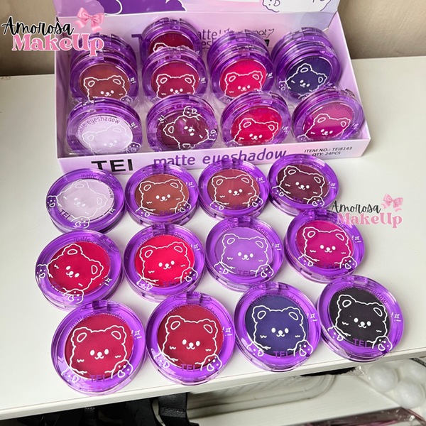 Producto - Sombras matte porcelana TEI