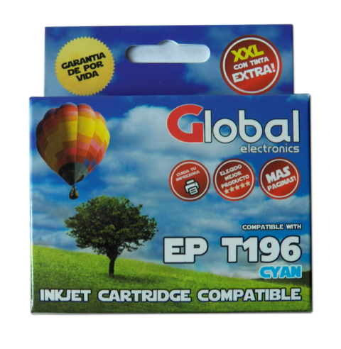 Producto - CARTUCHO EPSON CYAN T195-96 GLOBAL