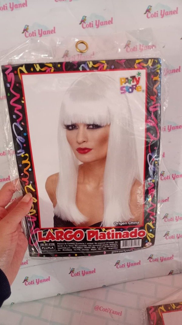 Producto - Peluca larga - 3