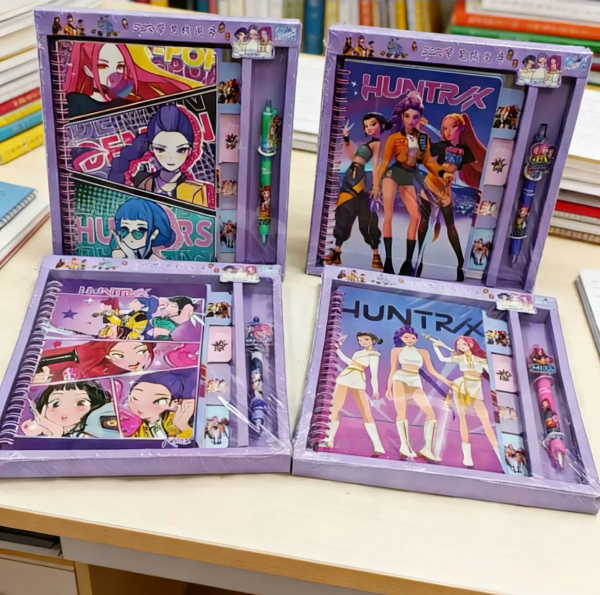 Producto - Box Guerreras K-pop anotador + Lapicera (SC-217-20)