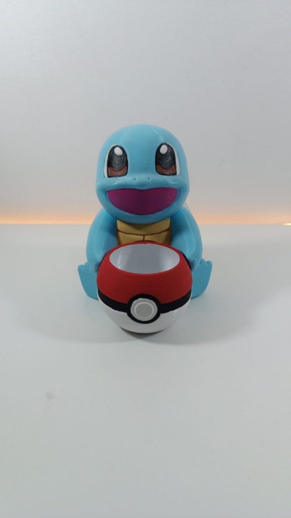Producto - Maceta Pokémon con Pokebola - Squirtle