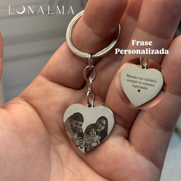 Producto - Llavero: Maneja con cuidado Heart - 0