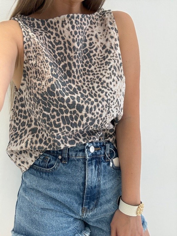 Producto - Musculosa Lino Olivia