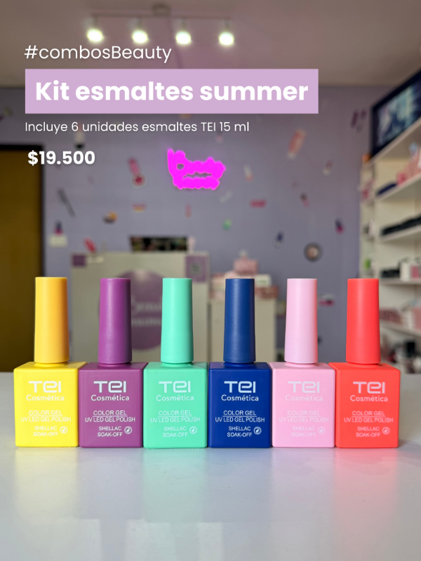 Producto - Kit esmaltes TEI x 6u