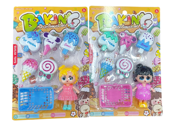Producto - J16 - Set de Muñequita + Heladitos