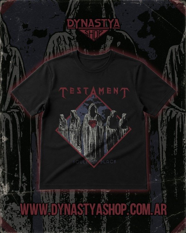 Producto - Remera - Testament - Souls of Black - 0