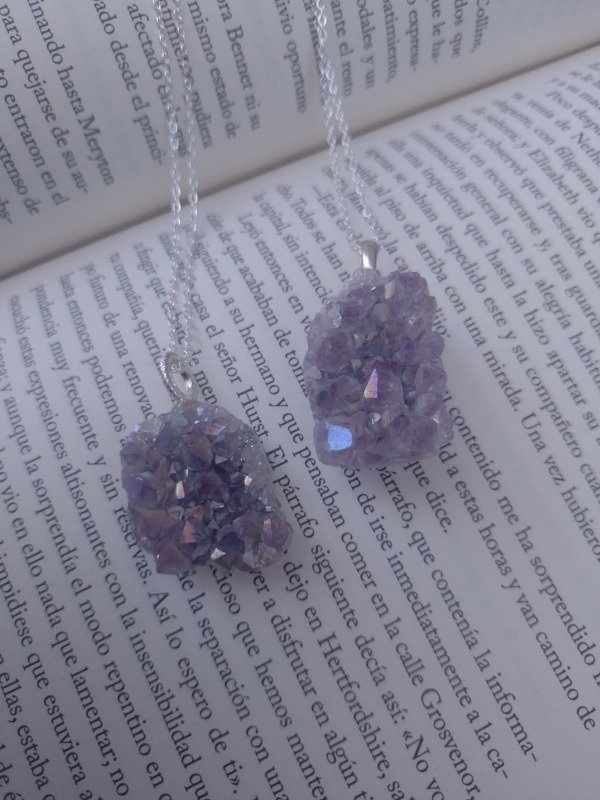 Producto - Collar Drusa de Amatista Aura