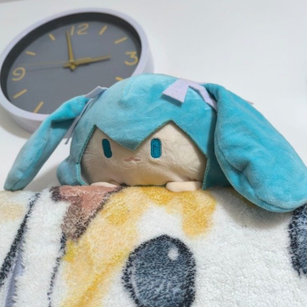 Producto - Miku Hatsune Dango 20 cm celeste
