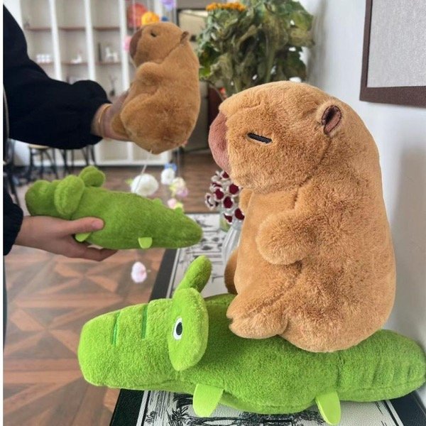 Producto - Capybara con cocodrilo