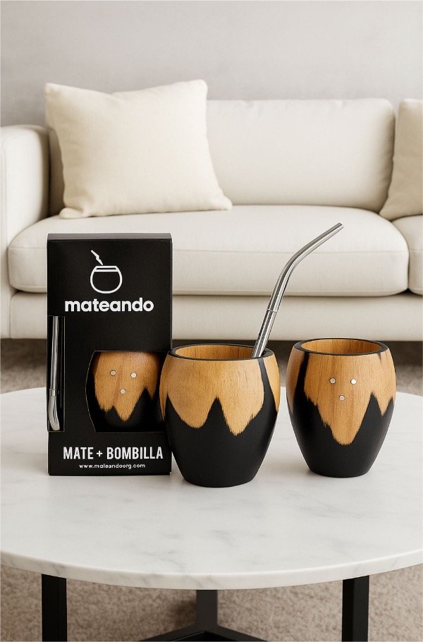 Producto - MATE VACA RANCHERO NEGRO