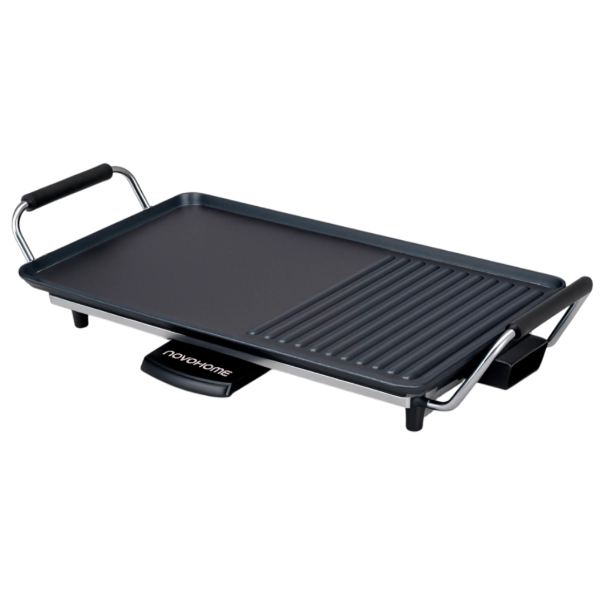 Producto - Parrilla Grill Eléctrica -2000w -Antiadherente -5 Niv -Novohome (NH-GR70) - 0