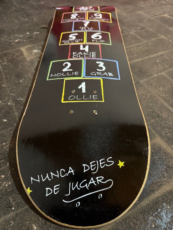 Producto - Tabla de guatambu Rayuela.