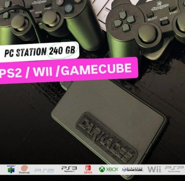 Producto - PC STATION 240 GB + 2 JOYSTICKS INALÁMBRICOS