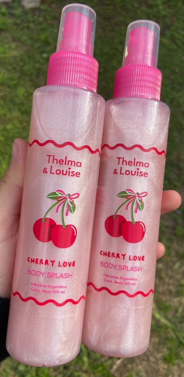Producto - Body splash cherry con glitter