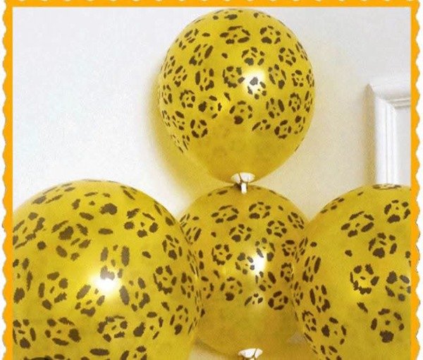 Producto - Látex 10 unidades Leopardo