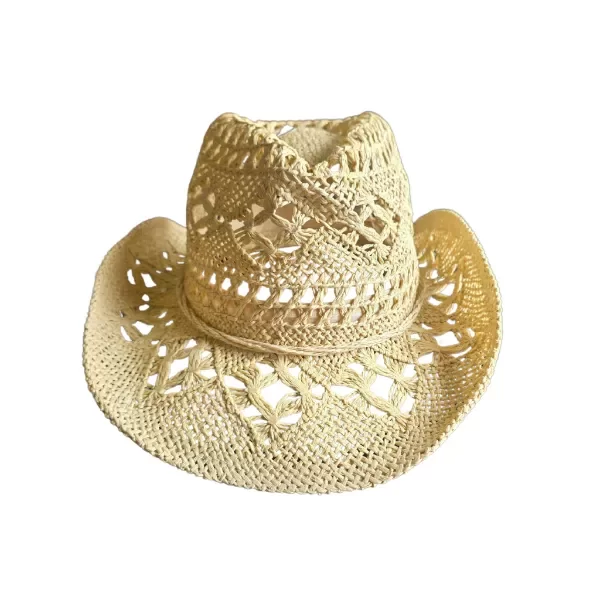 SOMBRERO TIPO PANAMA CALADO