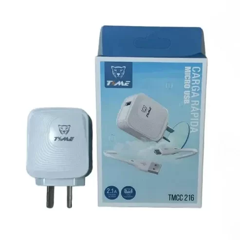 Producto - Cargador Time micro USB de 2.1A con cable
