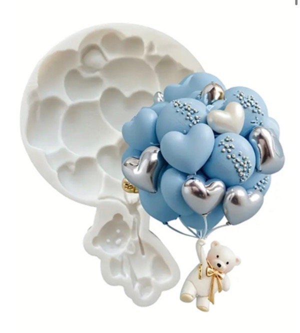 Producto - Molde osito con globo 0395