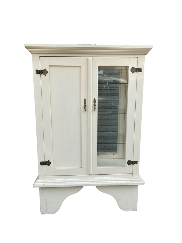 Producto - Vitrina en madera + vidrio