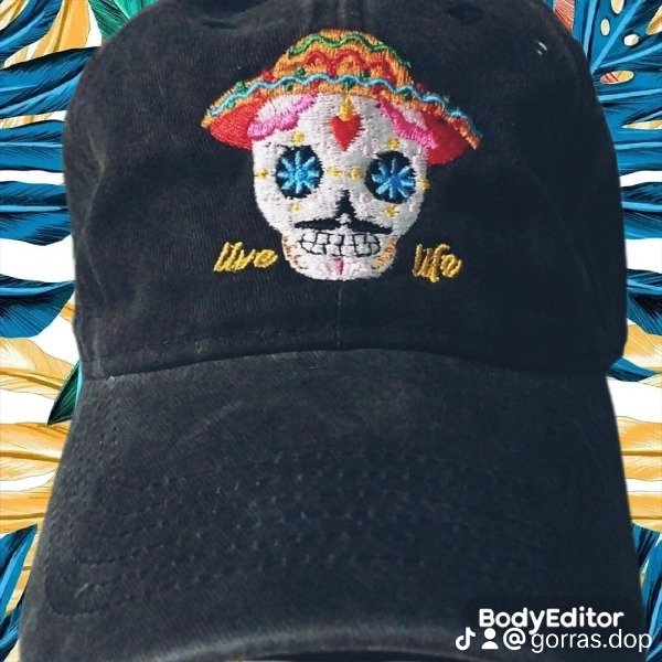 Producto - gorra live life black