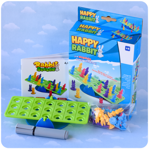 Producto - Happy Rabbit - 40 desafios de fácil a difícil
