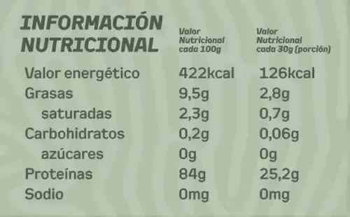 Producto - PROTEÍNA DE ARVEJA PURA 453 GRS GRANGER - 4