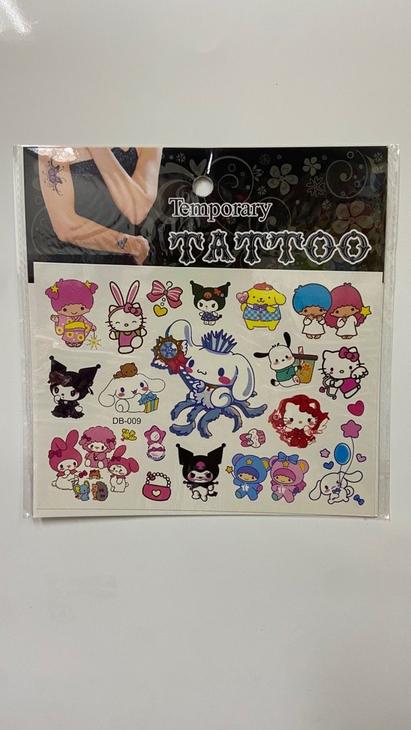 Producto - Tatuajes Temporales SANRIO Cinnamoroll DB-009