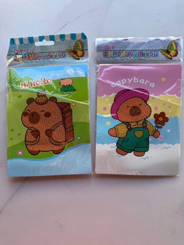 Producto - KIT DE PINTURA DIAMANTE CAPYBARA