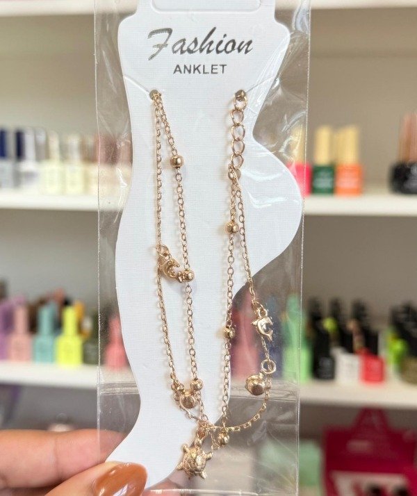 Producto - Tobillera marina delfin y tortuga