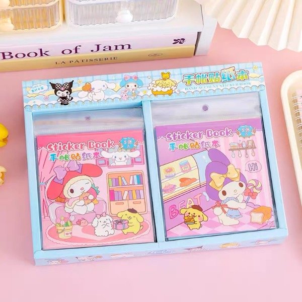 Producto - Box libro de Stickers Sanrio x50u