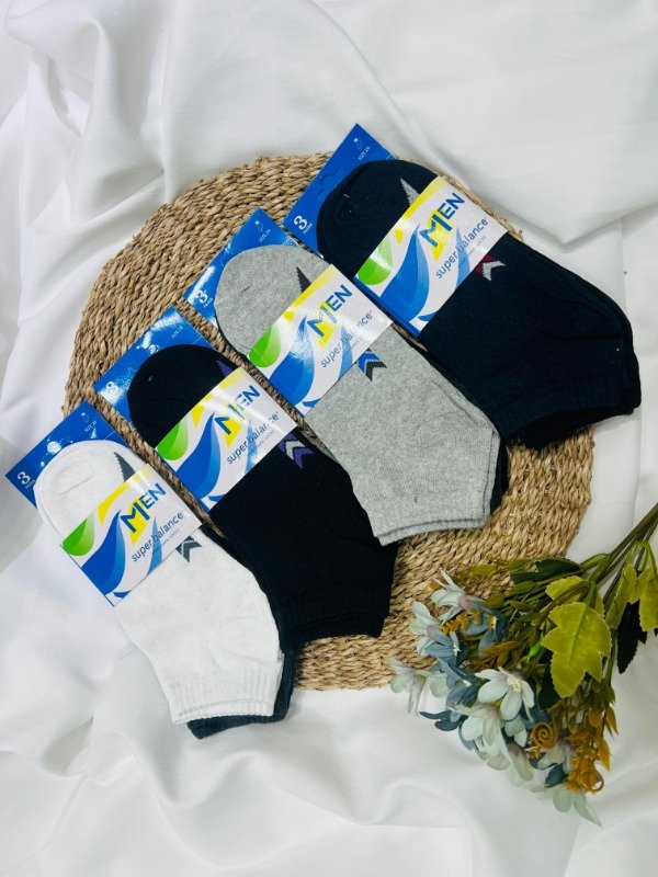 Producto - Art. 750 - SUPER BALANCE- Docena Soquetes con Tobillo Algodón