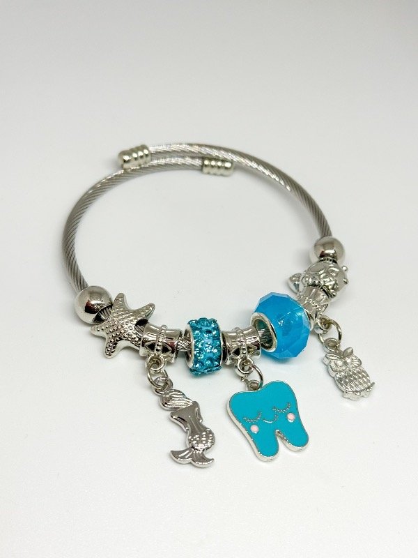 Producto - Pulsera charm acero quirúrgico p76