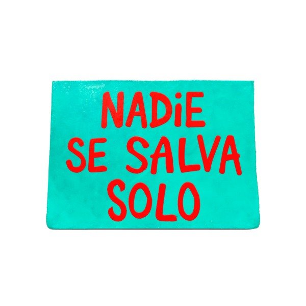 Producto - nadie se salva solo - cartel