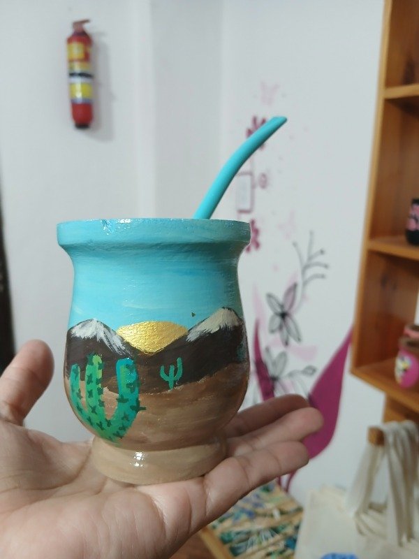 Producto - Mate "PAISAJE DE CHILECITO"