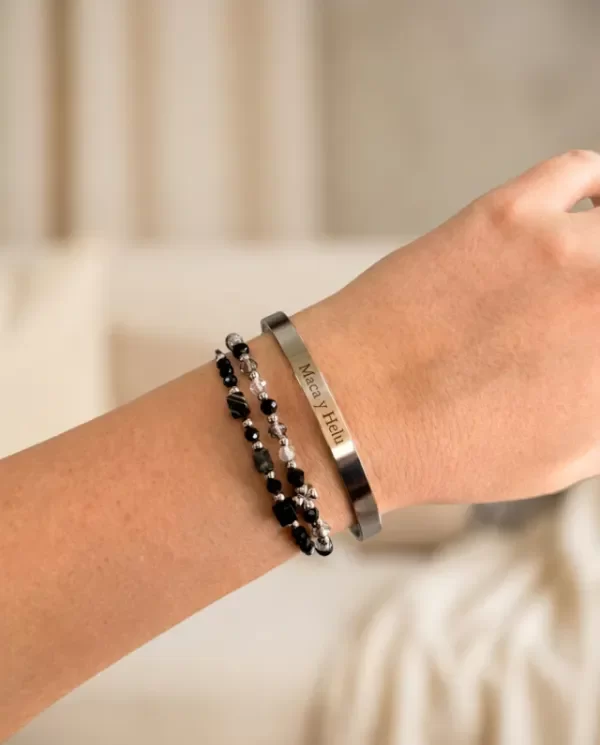 Producto - Pulsera Acero Recuerdo Personalizada