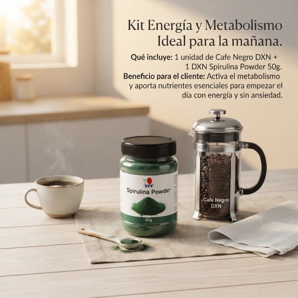 Producto - Kit Energía y Metabolismo Ideal para la mañana