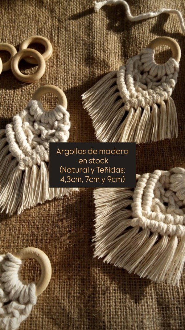 Producto - ARGOLLAS NATURALES (43mm, 70mm y 90mm) - 2